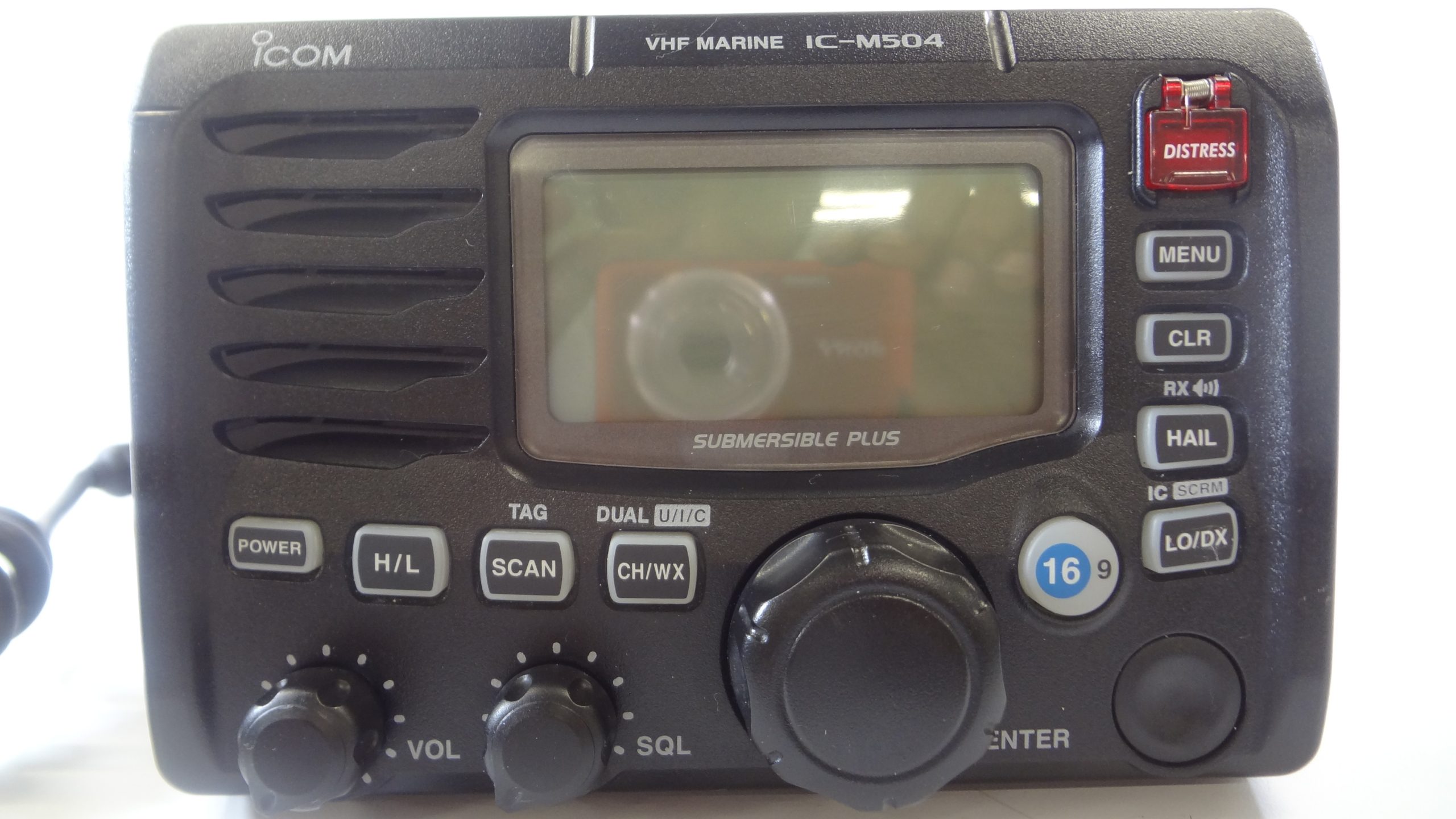 ICM504 Submersible Marine Fixed Mount VHF Radio Transceiver Unit