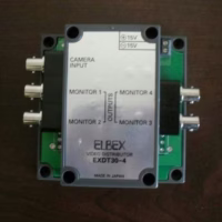 ELBEX WALL MOUNTED B/W AND COLOR VIDEO DISTRIBUTOR EXDT30-4 ***FREE US SHIPPING