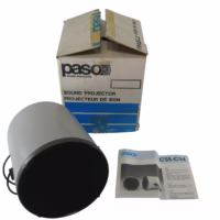 Paso Sound Projector C54 P.A. Speaker 20 Watts New-Old-Stock Free-Shipping 90-Day Warranty