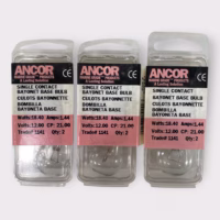 Ancor 521141 12V Single Contact Bayonet Base Bulb 18.4W / 1.44A - White **Lot of 6**