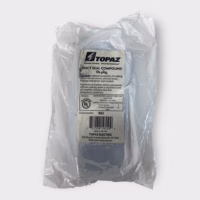 Topaz 961 Duct-Seal Compound Weatherproof Gray Indoor Outdoor No Stain 1lb NEW