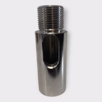 Marine Boat 3.5" Stainless Steel Male-Female 1″-14 Ferrule Antenna Extension