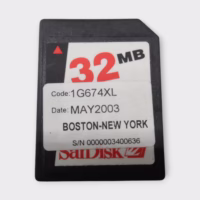 Navionics Boston & NY SD Chart Card SD/1G674XL 32MB - Updated May 2003 - Great Condition *Tested!