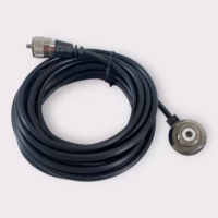 Tram SO-239 Antenna Hole Mount W/ PL-259 Connector - 17ft RG-58A/U Cable