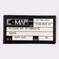 C-Map NT C-Card "Biscanye Bay To Charlotte Harbor" M-NA-B529.03 - 21 Feb 2001 - Tested
