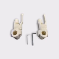 D. Lilly Reinforced Nylon Ratchet Rail Mount Fits 7/8" and 1" rail, 1"-14" Threads (2) Pack
