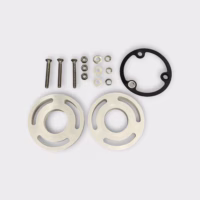 Shakespeare 3 1/2" Round Wedge Mounts for Shakespeare 4050-B & 388 CB Antenna - New-Opened-Box