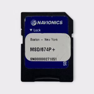 Navionics SD/MSD Chart Card Boston- New York MSD/674P+ 8GB~ Tested Good*