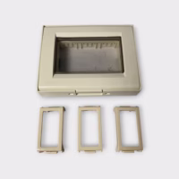 Vimar 13733.Q.A Idea IP55 3 Module Waterproof Cover Plate White Ivory - NOS