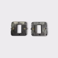 Vimar 17080 1-Module, Grey Mounting Frame with Claws (Lot of 2) - Used