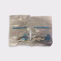 Amphenol RF 122471 TNC Straight Crimp Plug for LMR-300 (Lot of 2) - New Old Stock