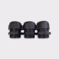 Altech Corp 5309229 PG29 Cable Gland 11-21mm, Black (Lot of 3) - New Old Stock