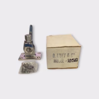 D.Lilly 105B, Stainless Steel Ratchet Laydown Antenna Mount - New Old Stock - Free Shipping