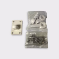 (Lot of 10) Nylon 4-Way Ratchet-Style Antenna Mounts (1"-14 Thread) - New Old Stock