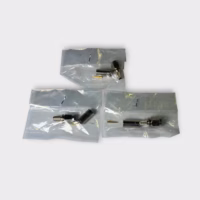 SMA Male Straight RF Connector Crimps f/ RG58 & LMR195 Coax Cables 50-Ohm (Lot of 3) New Old Stock