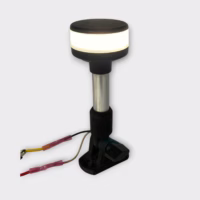 7" Fold-Down White All-Round / Anchor Navigation Light 12V 2NM - Used (Good Cond!) - Free Shipping