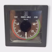 Anschutz +/- 45 Deg Rudder Angle Indicator 603.011.145 -*NEW DAMAGED LENSE*
