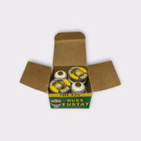 Bussmann S-2½ 2.5A Plug Fuse Type-S Dual-Element 125V (4-Pack) - Vintage/New Old Stock - Free Shipp!