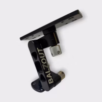 BalZout Black Anodized Single Mount - 6" Arm - Garmin? Simrad? Lowrance? *NEW*