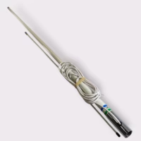 Shakespeare 399-1 - 9' 6" 2 Piece VHF Antenna Chrome Ferrule w PL-259 Connector
