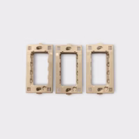 Bticino N4704 White 4 Module Mounting Plate 5 x 2-3/4 x 1 - New Old Stock