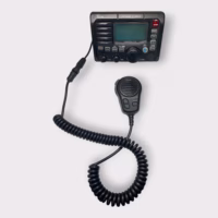 Icom IC-M504 Marine VHF Radio W/ Mic HM-126RB Fist Mic – Free CONUS Shipping – Tested – Used