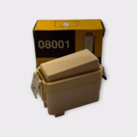 Vimar 08001 Beige 1-Way ON / OFF Thermoplastic Rocker Switch 250V - NOS - Italy