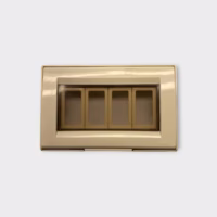 Vimar Idea 13745.Q.A Ivory 4 Module IP55 Weatherproof Switch Cover - NOS - Italy