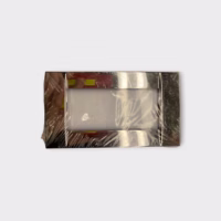 Vimar Idea 16734.36 Chrome Metal Classic 4 Module Cover Plate - NOS - Italy