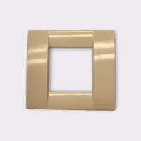 Vimar Idea 17097.04 Idea White 1 or 2 Module Classic Polymer Cover Plate - NOS