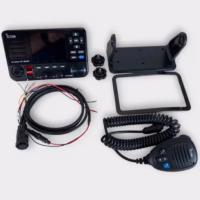 Icom IC-M510 EVO W/ Power Cable And HM-205RB Fist Mic - FULLY TESTED - Used - No MMSI