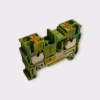 Phoenix Contact 3209536 PT 2.5-PE Ground DIN Rail Terminal Block - 2 Pack - NOS