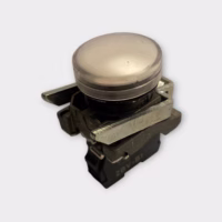 Schneider XB4BVB1 Harmony XB4 & ZBV-B1 White 24V LED Pilot Indicator Light USED