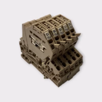 Weidmuller ZSI 2.5 1616400000 Fuse Terminal Blocks 5 Pack DIN Rail - NOS