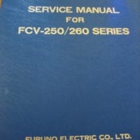 Furuno Service Manual for FCV- 250 / 260 Series - w/ Hardcover
